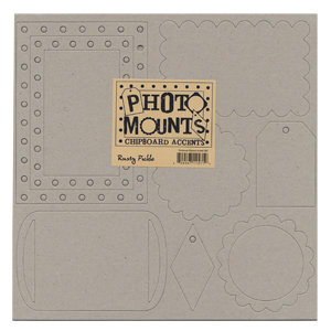 Rusty Pickle - Chipboard Accents - Photomount, CLEARANCE