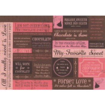 Rusty Pickle - Chocolate Kisses Collection - Cardstock Tags - Chocolate Kisses - Valentine