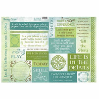 Rusty Pickle - Lucky Collection - St. Patrick's Day - Cardstock Coupons - Lucky, CLEARANCE