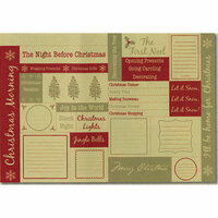 Rusty Pickle - White Christmas Collection - Cardstock Coupons