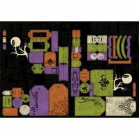 Rusty Pickle - The Addams Family Collection - Cardstock Tag Set