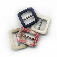 Rusty Pickle - Fabric Buckles - Rustic, CLEARANCE