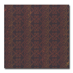 Rusty Pickle - 12x12 Paper - Golden Corset - Double Sided, CLEARANCE