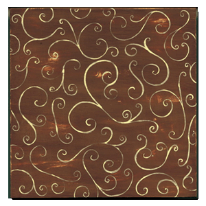Rusty Pickle - 12x12 Paper - Chocolate Truffle, CLEARANCE