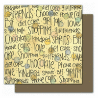 Rusty Pickle - 12x12 Double Sided Paper - Julie's Thoughts, CLEARANCE