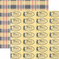 Rusty Pickle - Double Sided Paper - Pickelicious Collection - Mom's Maid Service, CLEARANCE