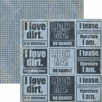 Rusty Pickle - Double Sided Paper - Pickelicious Collection - I Love Dirt