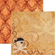 Rusty Pickle - Cap'n Jack Collection - Double Sided Paper - Will and Elizabeth