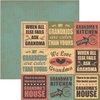 Rusty Pickle - Pickelicious Collection - 12x12 Paper - We Love Grandma, CLEARANCE