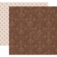 Rusty Pickle - White Chocolate Bunnies Collection - 12x12 Double Sided Paper - Easter Lily, CLEARANCE