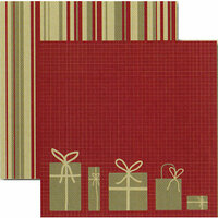 Rusty Pickle - White Christmas Collection - 12 x 12 Double Sided Paper - O Christmas Tree, BRAND NEW