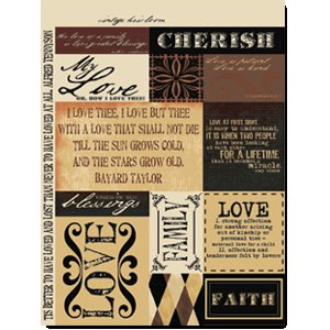 Rusty Pickle - Cardstock Stickers - Vintage Heirloom