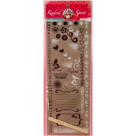 Ruby Rock It Designs - Kindred Spirit Collection - Rub Ons, CLEARANCE