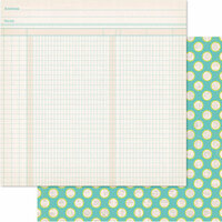 Ruby Rock It Designs - Bella - Paper Doll Collection - 12 x 12 Double Sided Paper - Jot