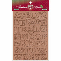 Ruby Rock It Designs - Christmas Cheer Collection - Alphabet - Kraft