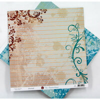 Ruby Rock It Designs - The Summerhouse Collection - 12 x 12 Double Sided Paper - Journal, CLEARANCE