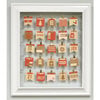 Silhouette America - Wood Frame - Advent Calendar Kit - White