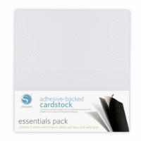 Silhouette America - 12 x 12 Self Adhesive Cardstock Pack - Essentials