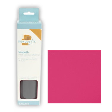 Silhouette America - Smooth Heat Transfer Material - Dark Pink