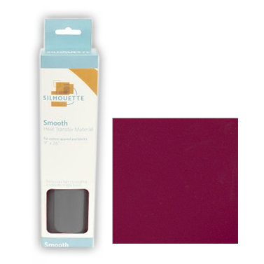 Silhouette America - Smooth Heat Transfer Material - Maroon