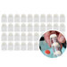 Scrapbook.com - Clear Stackable Sponge Daubers - 40 Pack