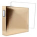 Scrapbook.com - 12 x 12 Three Ring Album - Gold with 10 Page Protectors