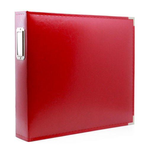 Scrapbook.com - 12 x 12 Three Ring Album - Red