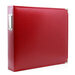 Scrapbook.com - 12 x 12 Three Ring Album - Red with 10 Page Protectors