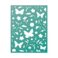 Scrapbook.com - Decorative Die Set - A2 Plate - Spring Floral