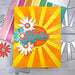 Scrapbook.com - Decorative Die Set - A2 Plate - Sunburst