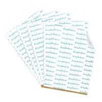 Scrapbook.com - Clear Double Sided Adhesive Sheets -  6 x 8.5 - 5 sheets