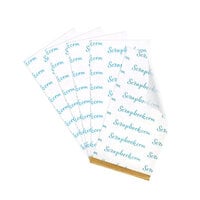 Scrapbook.com - Clear Double Sided Adhesive Sheets - 2.5 x 4.75 - 5 Sheets