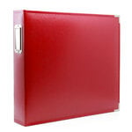 Scrapbook.com - 12x12 Three Ring Album - Red