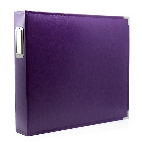 Scrapbook.com - 12x12 Three Ring Album - Purple