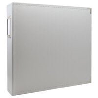 Scrapbook.com - 12x12 Three Ring Album - Light Gray