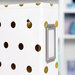 Scrapbook.com - 12x12 Three Ring Album - White with Gold Foil Dots
