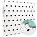 Scrapbook.com - 12x12 Three Ring Album - White with Black Dots - With 12x12 Page Protectors 10 pk