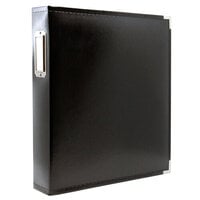 Scrapbook.com - 9x12 Three Ring Album - Black