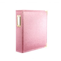 Scrapbook.com - 6x8 Two Ring Album - Velvet - Dusty Rose