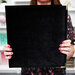 Scrapbook.com - 9x12 Three Ring Album - Velvet - Black