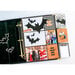 Scrapbook.com - 9x12 Three Ring Album - Velvet - Black