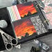 Scrapbook.com - 6x8 Two Ring Album - Velvet - Black