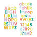 Scrapbook.com - Decorative Die Set - Alphabet and Number Bundle - Bold Basic