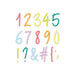 Scrapbook.com - Decorative Die Set - Alphabet and Number Bundle - Uptown
