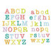 Scrapbook.com - Decorative Die Set - Alphabet and Number Bundle - Typewriter