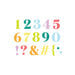 Scrapbook.com - Decorative Die Set - Alphabet and Number Bundle - Festive