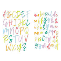 Scrapbook.com - Decorative Die Set - Uptown Alphabet - Upper and Lower