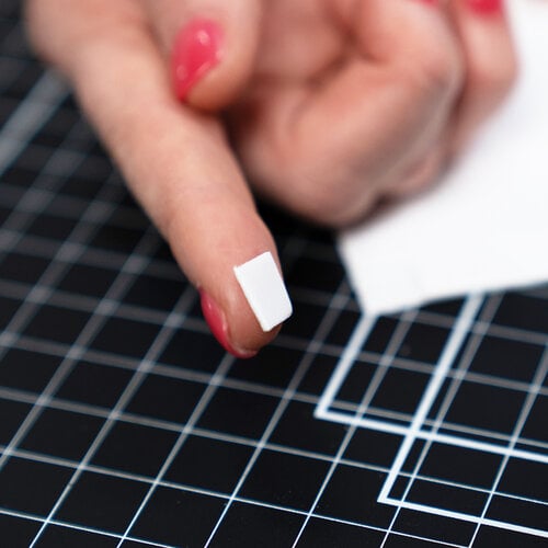 Scrapbook.com - Double Sided Adhesive Foam Assortment - White - 1mm Thickness Scrapbook.com - Double Sided Adhesive Foam Assortment - White - 1mm Thickness