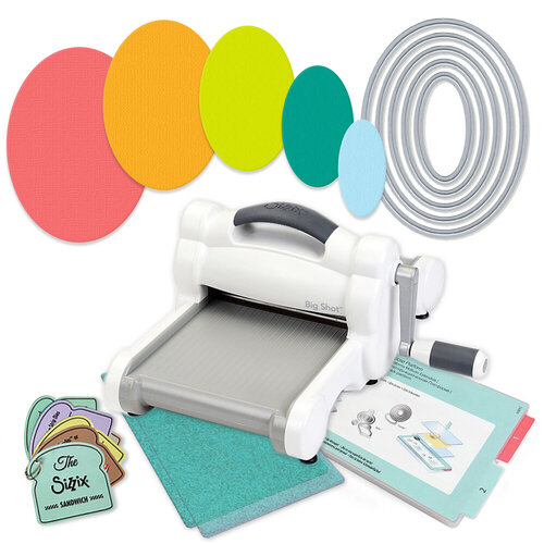 Sizzix - Big Shot Machine Die Cutting Bundle - Nested Ovals