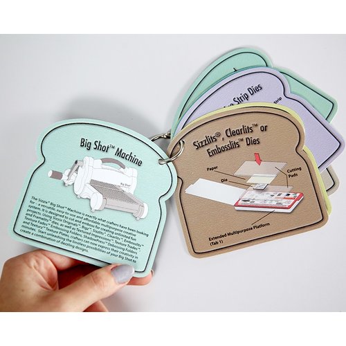 Exclusive - Sizzix Big Shot Machine - Die Cutting Bundle - Nested Squares